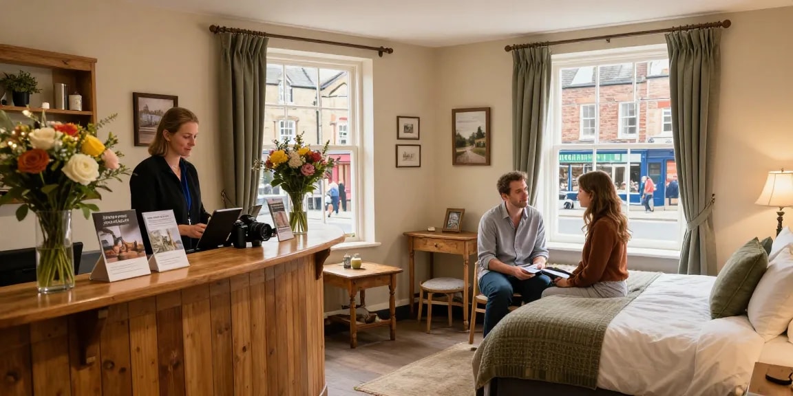 Comfortable interior of Town House B&B in Skipton, perfect for a cozy stay.